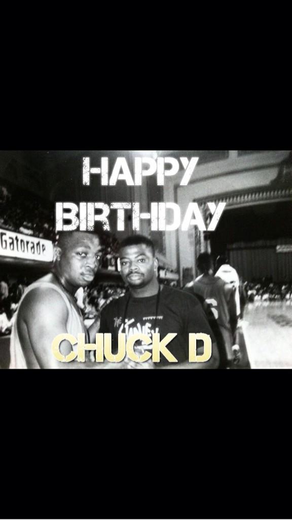 Happy Birthday to the Rhyme Animal Public Enemy Chuck D    