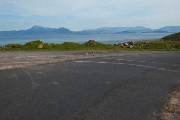 cycleire's tweet photo. Seeing #CroaghPatrick on the ride to Achill with the #CycleIrelandApp http://t.co/ydeXjlczpr http://t.co/0POfiBXgVe