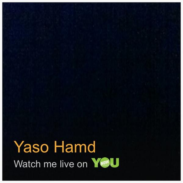 I’m broadcasting on <a href="/YouNow/">YouNow</a>.com! Watch me here younow.com/YasoHamd/14480…