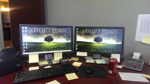Duckie_Berry's tweet photo. Anyone who goes into my office will instantly get a dose of my band. http://t.co/TcoXUBPIII