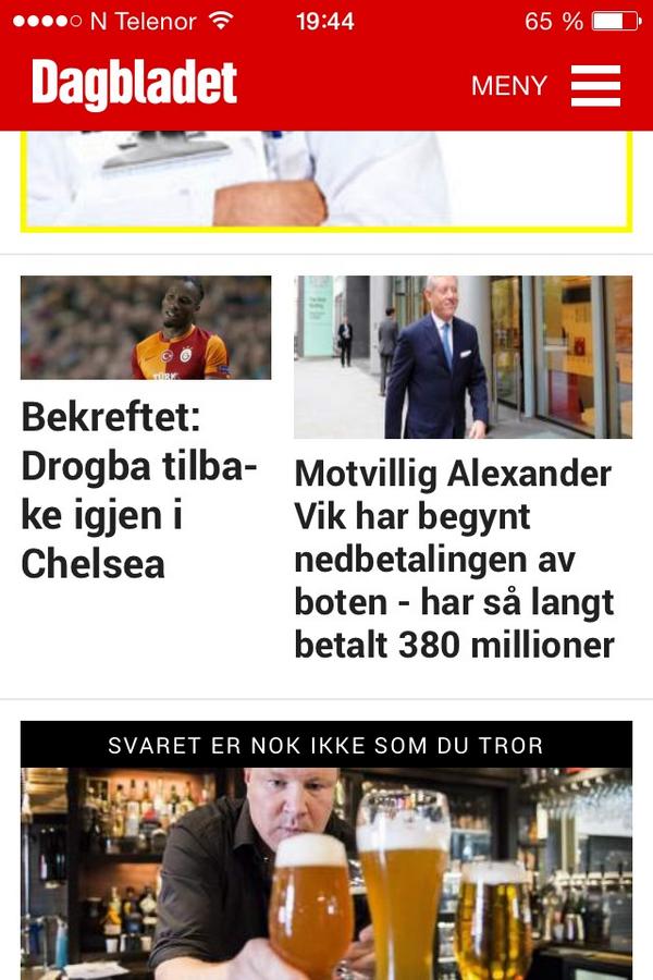 MSandbakken's tweet photo. Ledig stilling som korrekturleser i Dagbladet? Putin omtales forøvrig som president og helt sjef i en annen artikkel😳 http://t.co/7SQ3wvYUlr