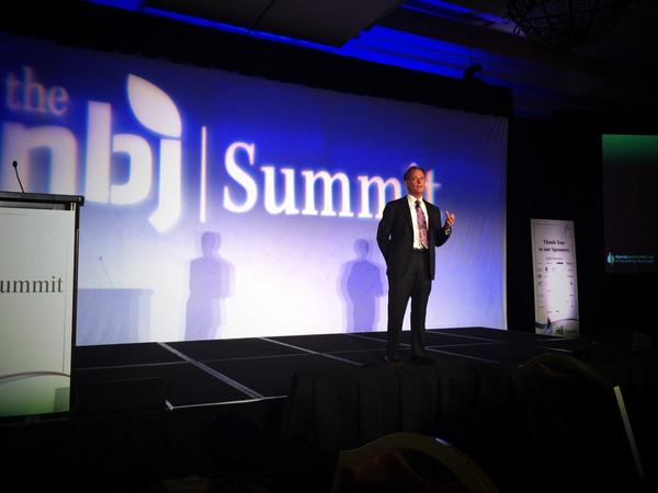 Kicking off at the <a href="/nutritionbizjrl/">NBJ | NBJ Summit</a> summit. Talking brain and the gut connection!