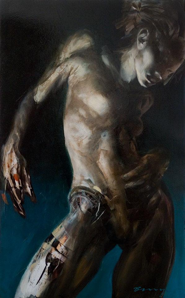 RickBerryStudio's tweet image. #NotSeven by @rickognitive #Painting #Figurative #Technology #Art