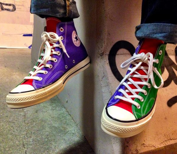 identificación Remolque detección Converse on Twitter: "Add some color with the new Converse Chuck Taylor All  Star '70 Hi 3-Panel. #WearSneakers http://t.co/1KaQe1lCBk" / Twitter