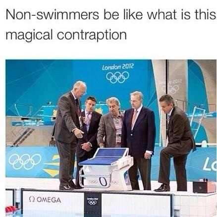 _ASwimmersLife_'s tweet photo. Non swimmers be like: http://t.co/SR4kjK5ZGy
