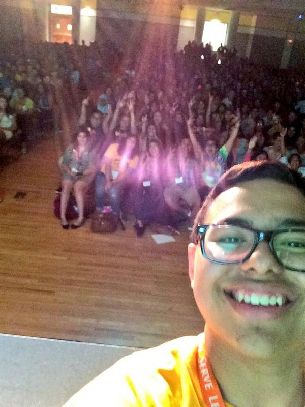 On stage selfies #EIP
