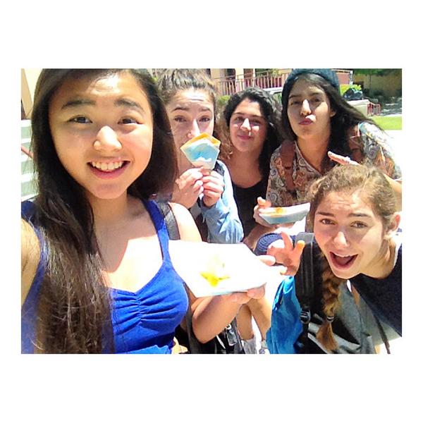 TheKathleenNgo's tweet image. It&apos;s &quot;Nacho&quot; last day at Ramona! 🐯💕#FreeNachos #RamonaGirls