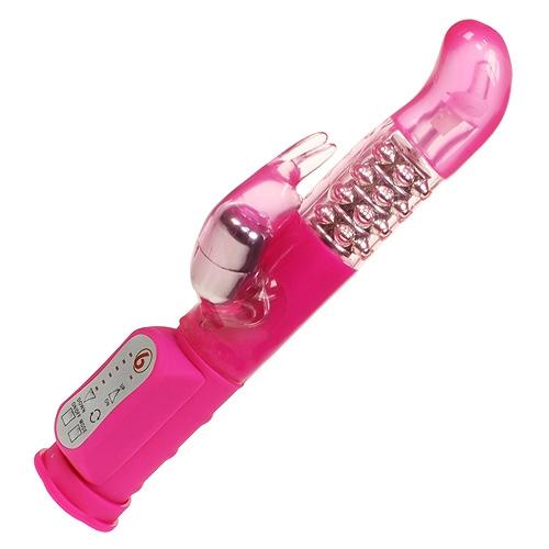 The Jessica Rabbit G-Spot Slim from Loving Joy is a rabbit vibrator designe...