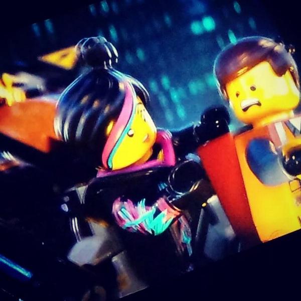 samwest1985's tweet photo. Watching #TheLegoMovie !! #everythingisawesome http://t.co/n8uhjsq5EE