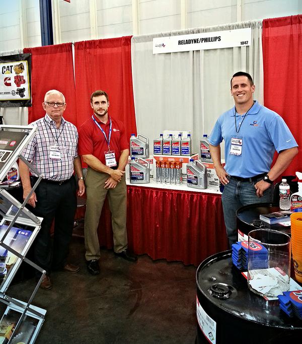 RelaDyne's tweet image. At #TexasTruckingShow with @Phillips66 - Booth 1042. Come say hi to Crayton, Russell, and Kyle #reliabilityinmotion