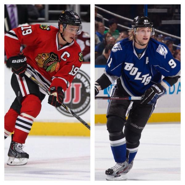 NHLVersus's tweet photo. RT: For Jonathan Toews
Fav: For Steven Stamkos
#NHLVersus http://t.co/1PuvLmr0Lp