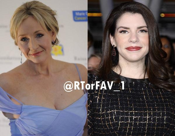 RTorFAV_1's tweet image. REQUESTED 
RT for J.K. Rowling 
FAV for Stephenie Meyer