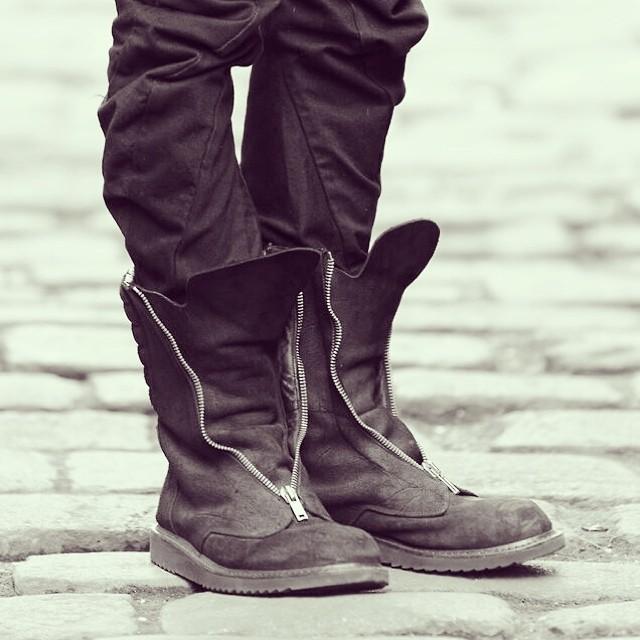 Rick owens mohawk boots sale