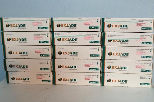 Thalassemianme's tweet photo. Getting three weeks of #Exjade this round. Who can had tell! The Buy 1 Gets 2 Free Offer, went out of stocks again.. http://t.co/rdGKIKn4tz