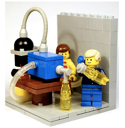 For the kid in all of us. #Lego beer brewers