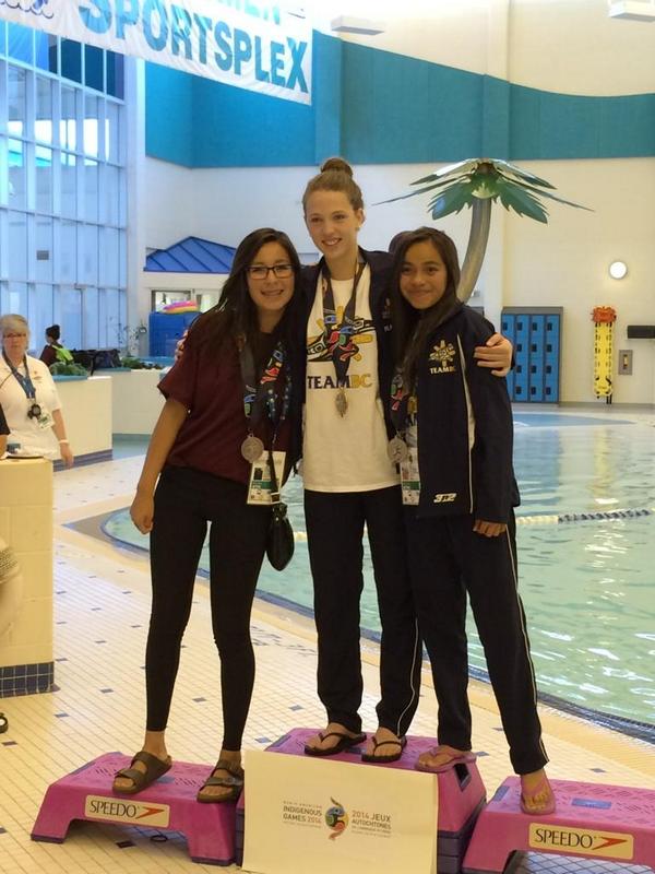 Congratulations to Olivia Dedam for receiving a Bronze medal 14 U 100 Meter Breaststroke #NAIG2014 #GoTeamNB
