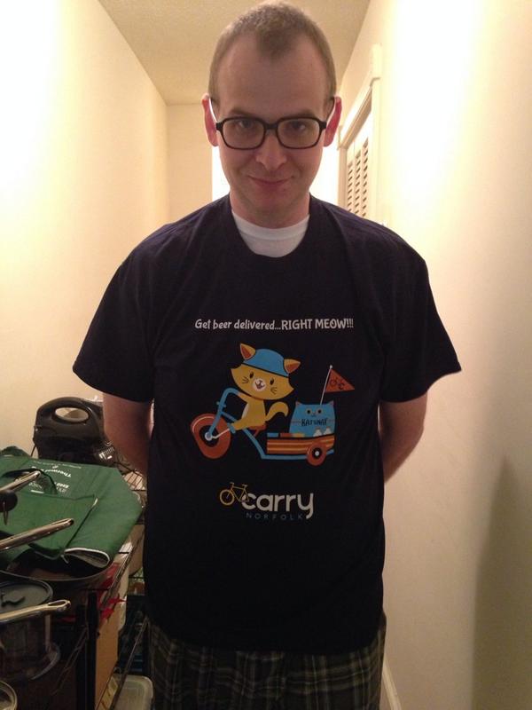 mrs757sean's tweet photo. I can see this getting a lot of wear. Even if he is allergic to cats. http://t.co/6f0LNNwccS