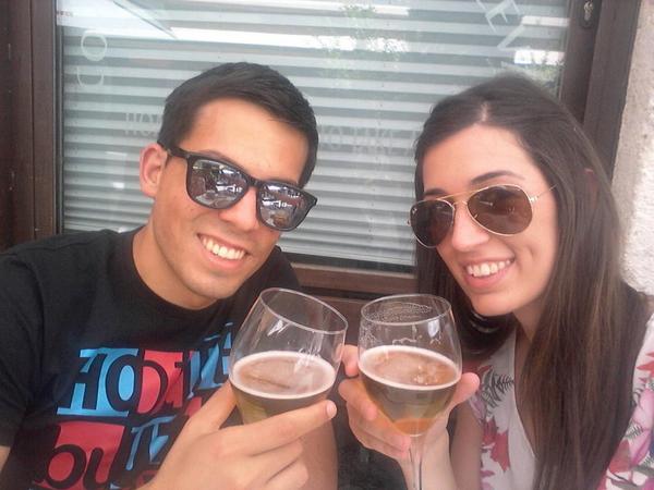 JustoMartos's tweet photo. Otro gran dia pasado en la mejor compañia, @YolandaConesa1 #Granada #CircoDelSol http://t.co/tc7bAbVYzq