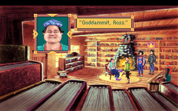 legacycrono's tweet image. What if Danny and Ross from @GameGrumps were characters from King's Quest VI? @RubberNinja @ninjasexparty #Jollo