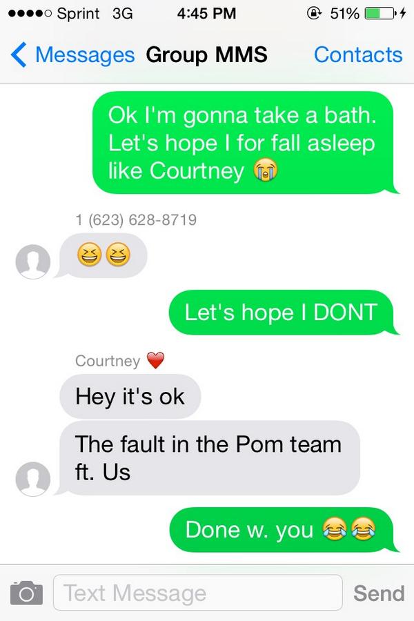 _ashleemadison's tweet image. Reason why I love Courtney 😂❤️ #PomProblems