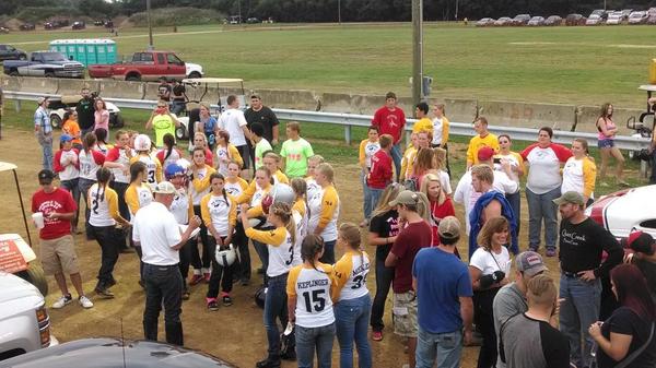 ClarkCoFairOH's tweet photo. “@ChrisWidenerOH: Getting ready for the girls pigs scramble @ClarkCoFairOH http://t.co/5latJEdmjc”
It was a great night for the scrambles!