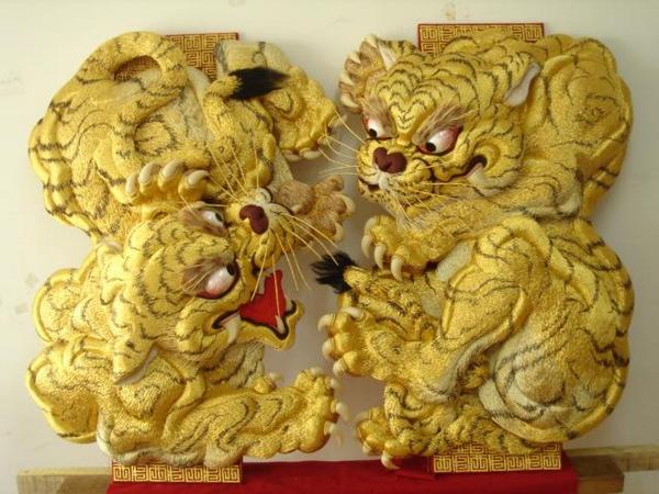 太鼓台 阿龍の布団締め