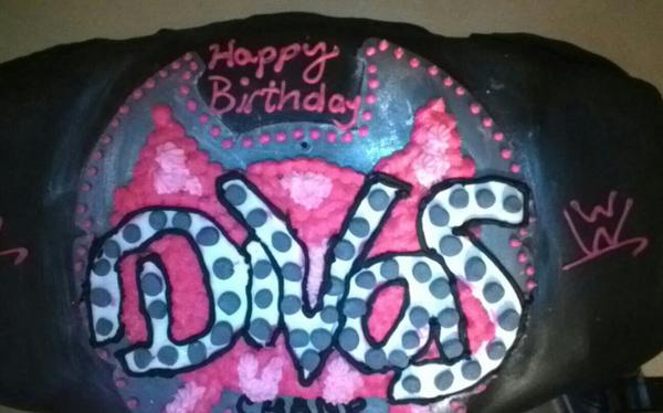 HiRandyOrton's tweet image. Look at my bday cake cool right yea I got it 3 days after my b day but I'm still your furture divas champion
