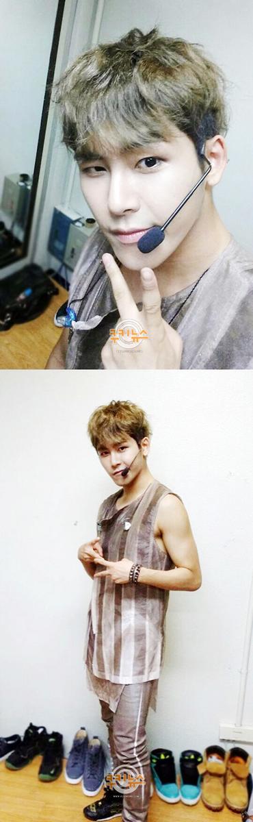 INFINITE7SOUL's tweet photo. [PIC] 140726 Kukinews - #인피니트 Hoya http://t.co/0LdaCbWsNH