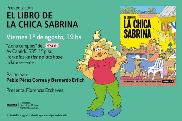 Para agendar: el viernes 1º de agosto y después de hacer las compras <a href="/lachicasabrina/">lachicasabrina</a> presenta su libro en el Coto