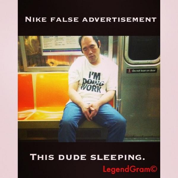 lucafex's tweet image. Really tho? Come on #nike #ComeOnMan #nikeshirt #YourShirtIsALiar #legendgram #instafunny #share #original #SirCh...