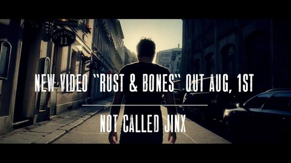 notcalledjinxID's tweet photo. Surprise surprise! New video "RUST &amp; BONES" OUT AUGUST, 1ST! WHO'S EXCITED? http://t.co/TxKnkarg8E