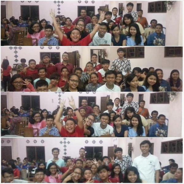 Kompa_Rethur's tweet photo. Para pemuda remaja GKJ Wonocatur di PA Gabungan @KompaklasJogsel di GKJ Sumberagung semalem :) http://t.co/svj5Vt4trd