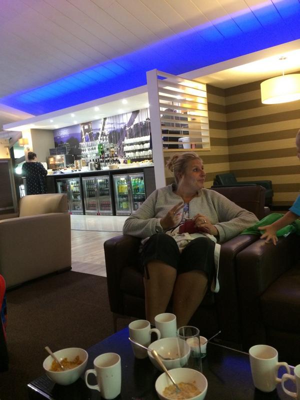 executive lounge @ bristol airport