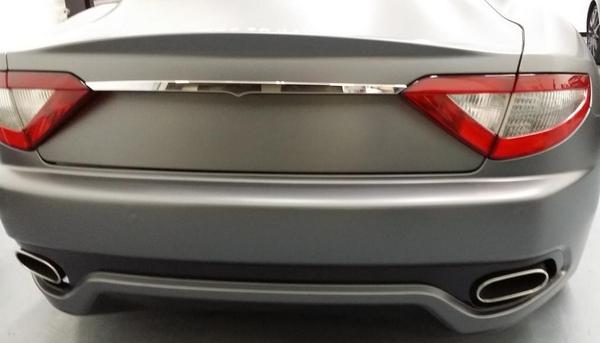 Quality Wrap on Quality Brand #wrapstyle #maserati #titaniumwrap #carwrap