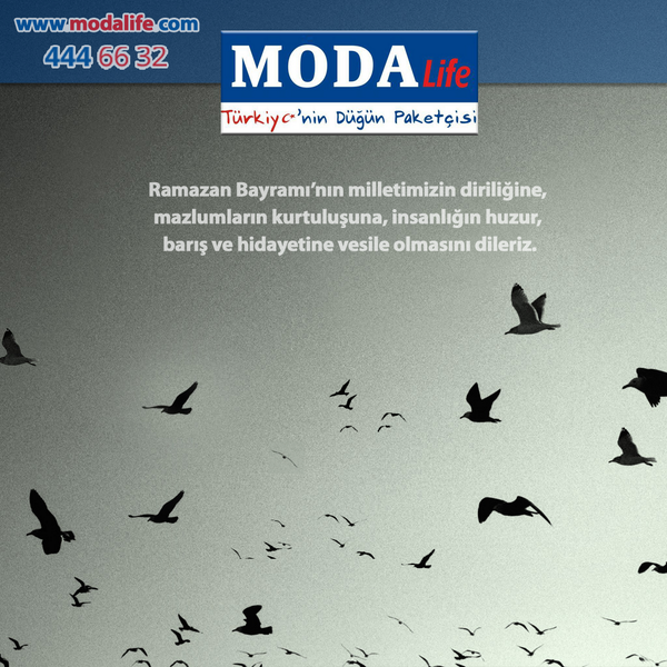 Modalife's tweet photo. #HayırlıBayramlar, mutlu bir bayram geçirmeniz dileğiyle.. http://t.co/ef937ZBDuQ