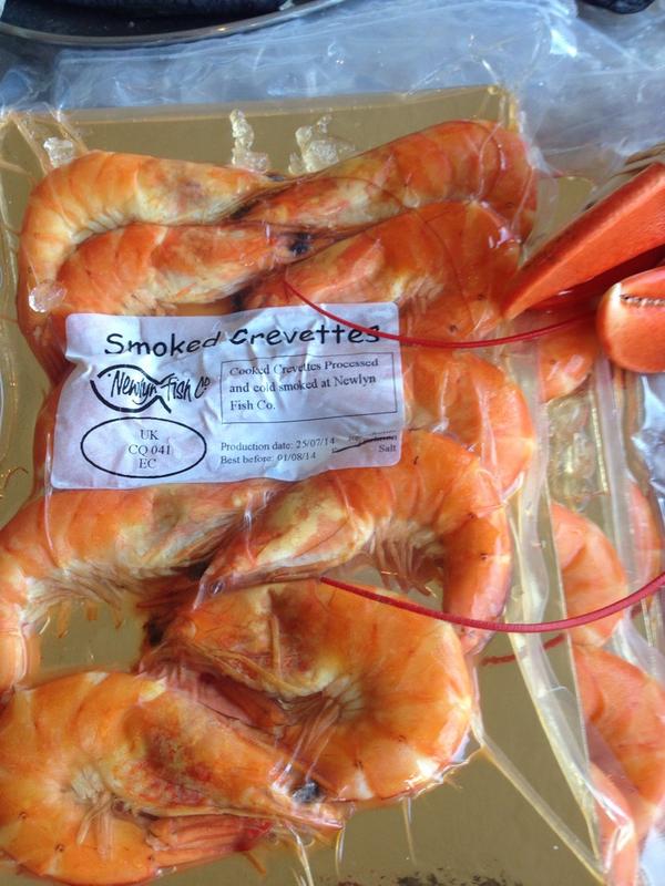 guildfordfish's tweet photo. Smoked crevettes mmmmmmm http://t.co/t3T8kL3C8q
