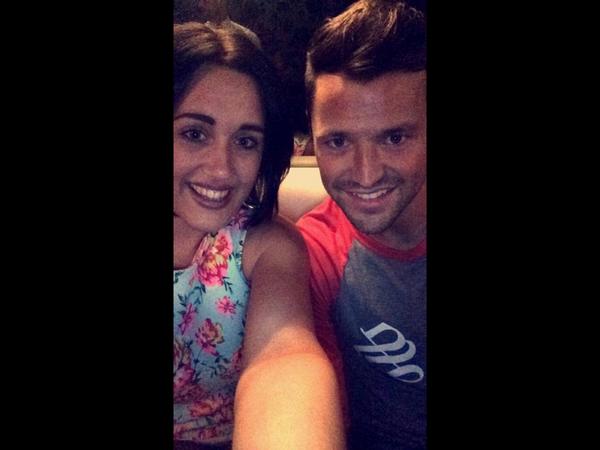 BostonSlimW's tweet photo. Gorgeous daughters selfie with @MarkWright_ last night http://t.co/8xPo6dnaQW