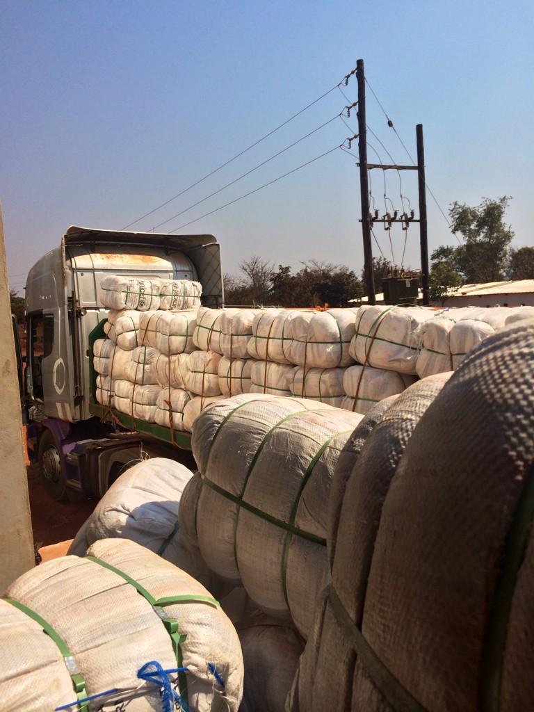 WFP Supply Chain on Twitter "Bails of mosquito nets are ready to be dispatched today by WFP to