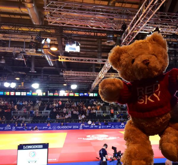 Redskymanagemnt's tweet photo. Cannot wait to watch @gemma_gibbons    and @Euan_Burton in action today here at the #SECC #judo http://t.co/uTYlM2eUsF