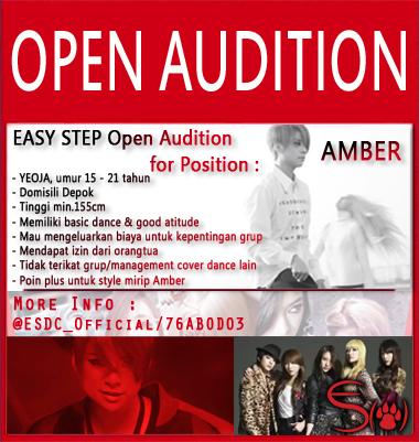 <a href="/OfficialEXOg/">Official EXOg</a> [HELP RT] Hi! Easy Step Open Audition for AMBER F(x) Position. Cek Pic! ^^