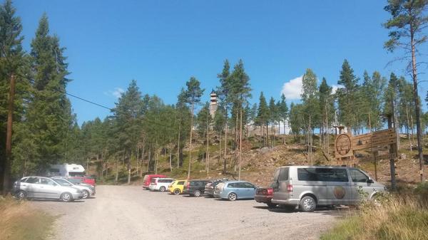Vi har haft flera riktigt heta dagar på ziplinen nu.