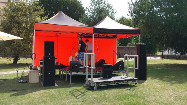 Things are coming together now,  last few touches before the youths assemble