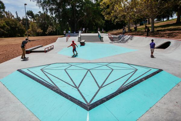 thehundreds's tweet photo. We stopped by Hazard Park to see Diamond and Street League's new public skatepark. // http://t.co/WZhgfPSowA http://t.co/pKroUAboEO