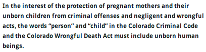 COprotectswomen's tweet photo. Opponents claim Amendment 67 "goes too far." Nothing could be further from truth. Read the text! http://t.co/xlPS3a26Cm