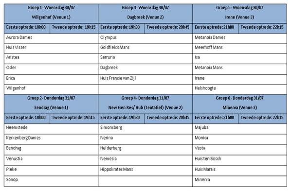 Hier is die rooster vir TR!P. Sien jou daar. @matiesstudents <a href="/DieMatie/">Die Matie</a> <a href="/MFM926/">MFM 92.6</a> #sêrrific