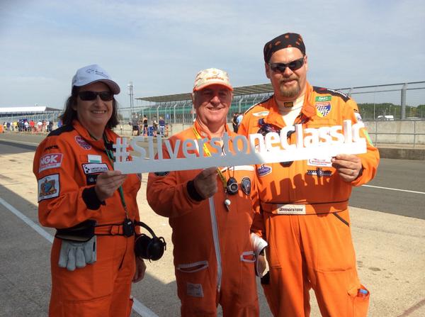 A big <a href="/ThanksMarshal/">ThanksMarshal</a> to all the Marshals and volunteers at this years #SilverstoneClassic couldn't do it without you!