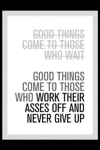 GymLifeTweets's tweet photo. Good things don't come to those who wait #fitness #motivation http://t.co/9jFLHiKNgU