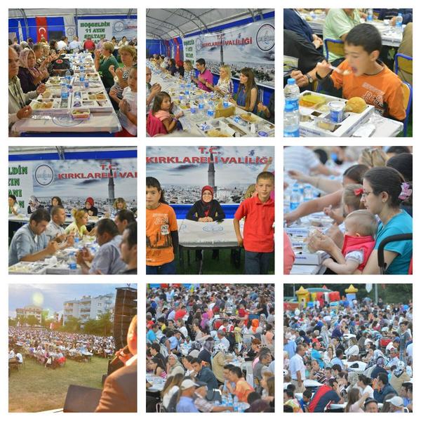 tiranozgur's tweet photo. Valimiz sn @MustafaYMN himayelerinde bu yılda kurulan İftar Alanında tüm Kırklareli Ramazan'ın bereketini yaşadı http://t.co/pzA7jC5kjK