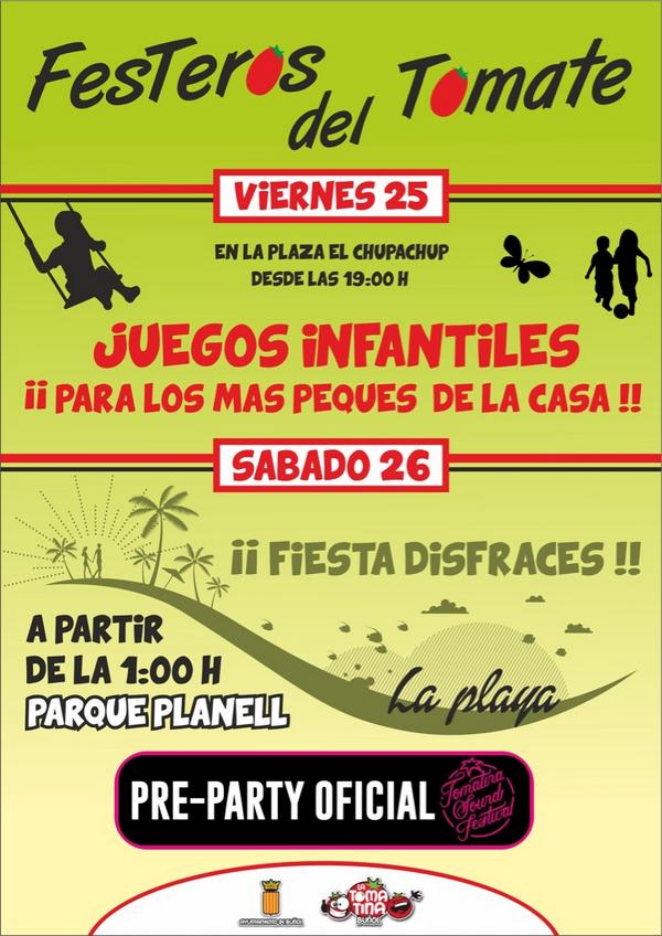 ElomanShow's tweet photo. Esta noche cerramos la noche en #Buñol !! Con la PRE-PARTY de @tomatinasf !!!! ES UN PLACER!! ESTAMOS CON GANAS!!! http://t.co/pkUuFbnYpw
