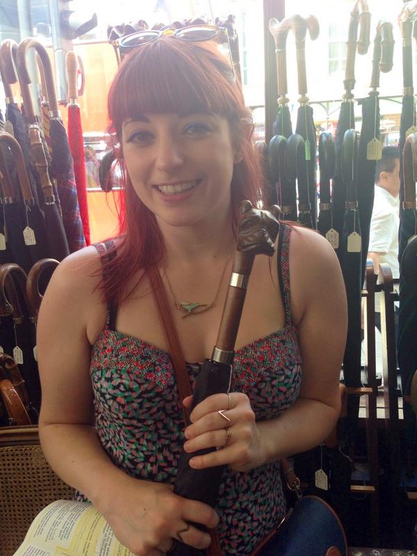 HannahSgt's tweet photo. Def not gonna rain today @foundlondon http://t.co/8dJjzJUfAo